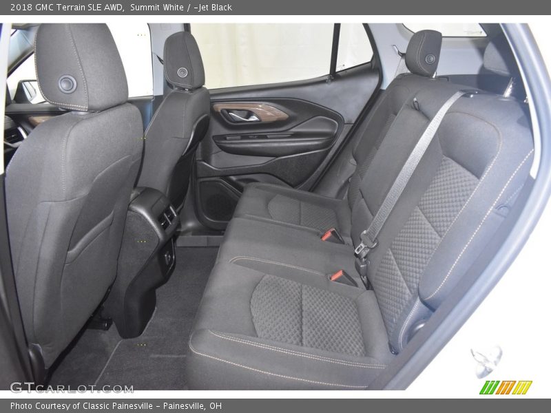 Summit White / ­Jet Black 2018 GMC Terrain SLE AWD