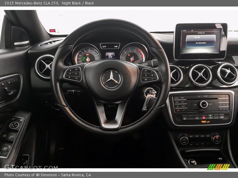 Night Black / Black 2015 Mercedes-Benz CLA 250