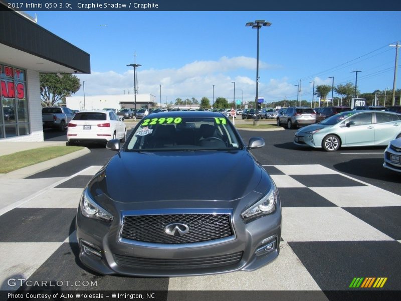 Graphite Shadow / Graphite 2017 Infiniti Q50 3.0t