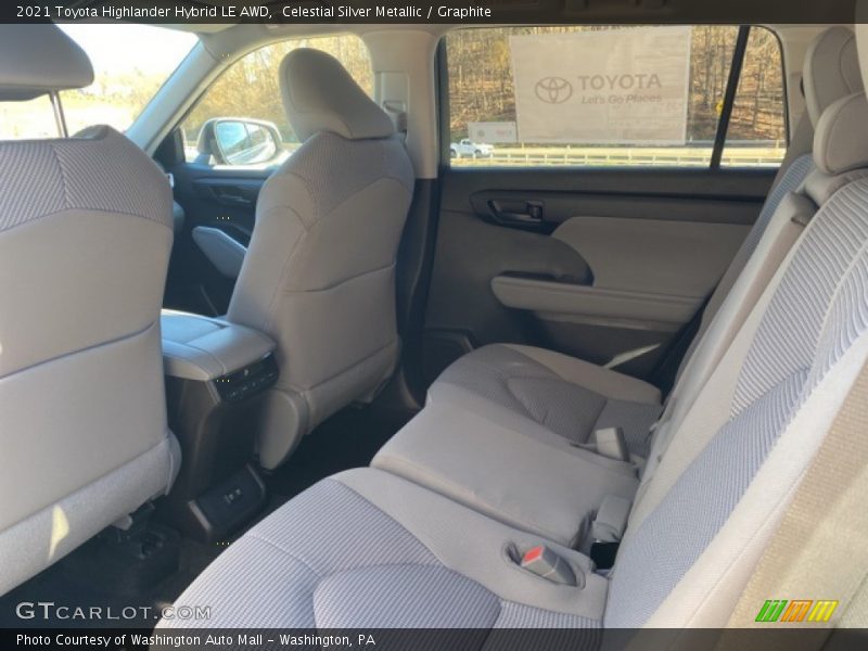 Celestial Silver Metallic / Graphite 2021 Toyota Highlander Hybrid LE AWD