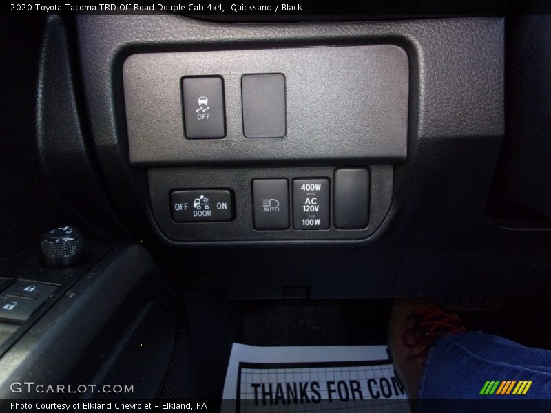Quicksand / Black 2020 Toyota Tacoma TRD Off Road Double Cab 4x4