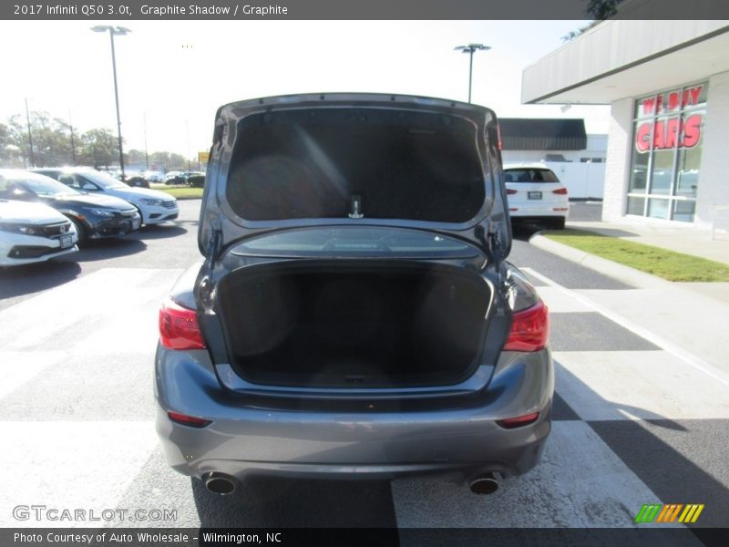 Graphite Shadow / Graphite 2017 Infiniti Q50 3.0t
