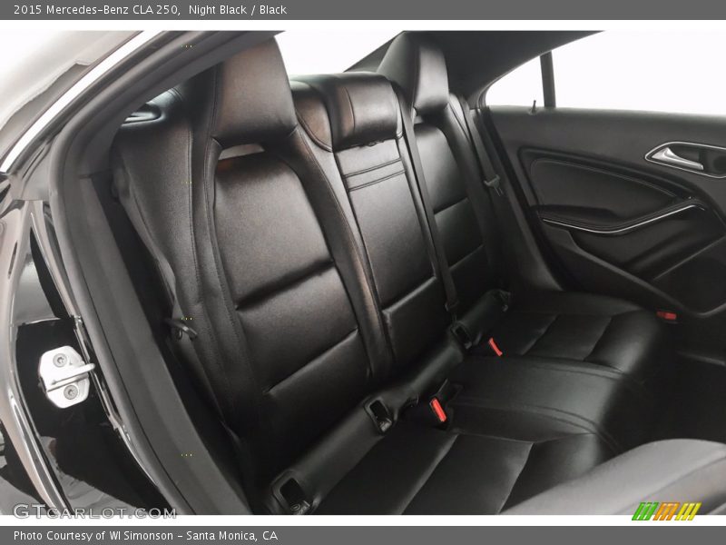 Night Black / Black 2015 Mercedes-Benz CLA 250