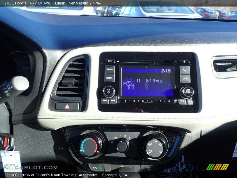 Lunar Silver Metallic / Gray 2021 Honda HR-V LX AWD