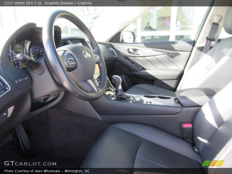 Graphite Shadow / Graphite 2017 Infiniti Q50 3.0t