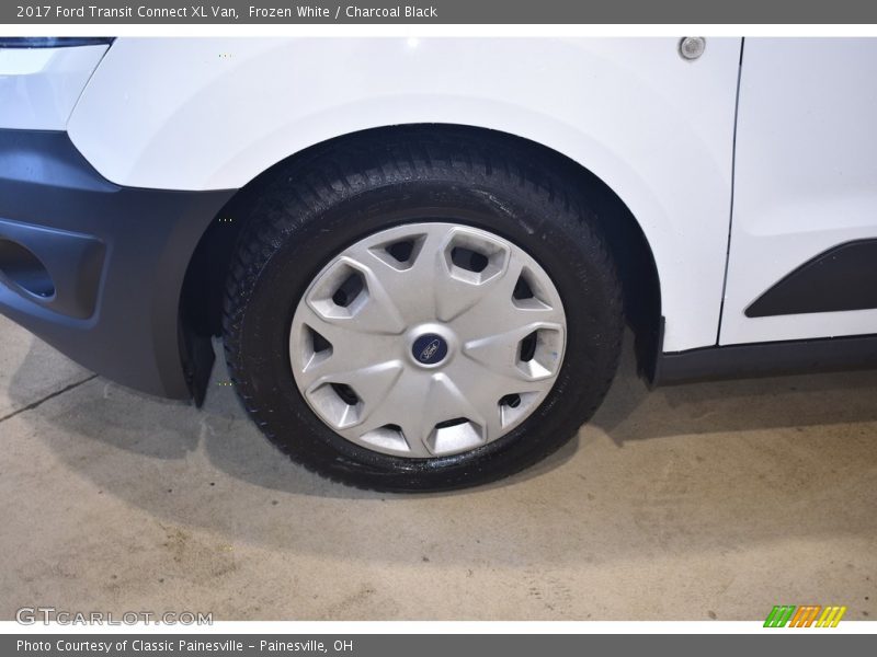 Frozen White / Charcoal Black 2017 Ford Transit Connect XL Van