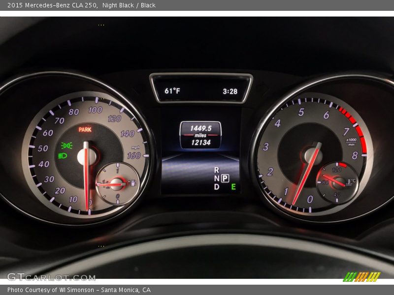 Night Black / Black 2015 Mercedes-Benz CLA 250