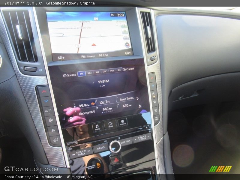 Graphite Shadow / Graphite 2017 Infiniti Q50 3.0t