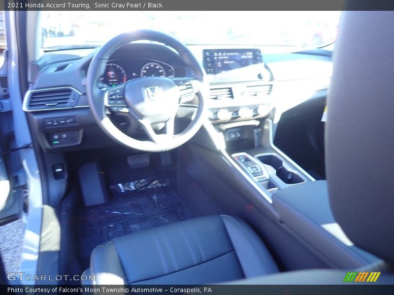 Front Seat of 2021 Accord Touring
