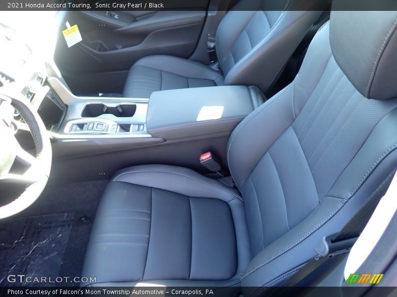 Front Seat of 2021 Accord Touring