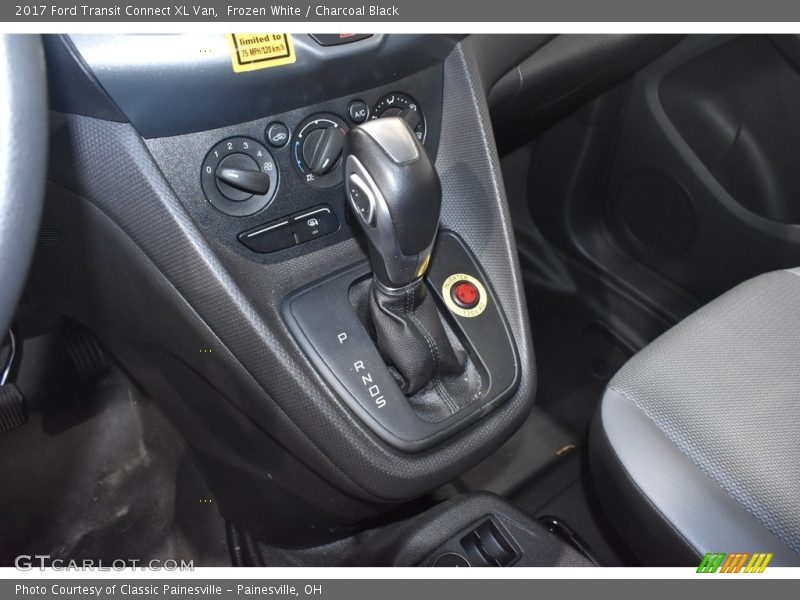 Frozen White / Charcoal Black 2017 Ford Transit Connect XL Van