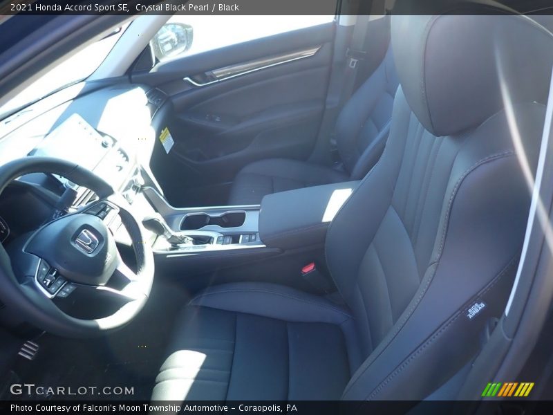  2021 Accord Sport SE Black Interior