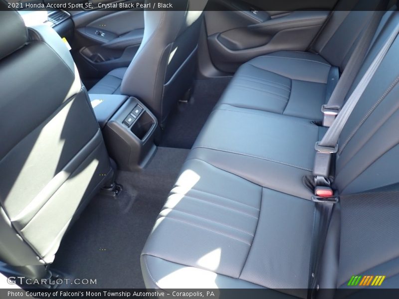 Rear Seat of 2021 Accord Sport SE