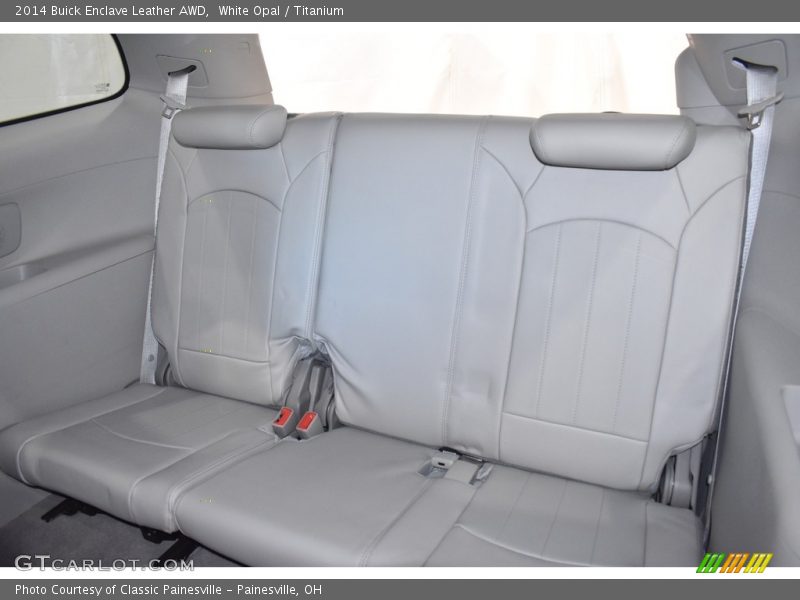 White Opal / Titanium 2014 Buick Enclave Leather AWD