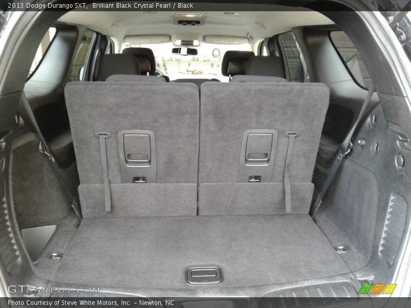 Brilliant Black Crystal Pearl / Black 2013 Dodge Durango SXT