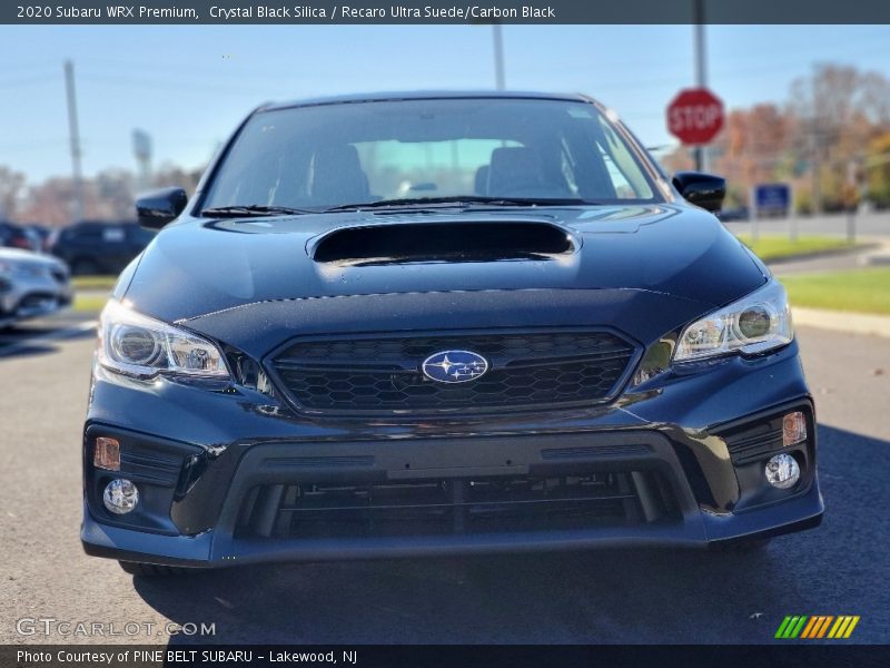 Crystal Black Silica / Recaro Ultra Suede/Carbon Black 2020 Subaru WRX Premium