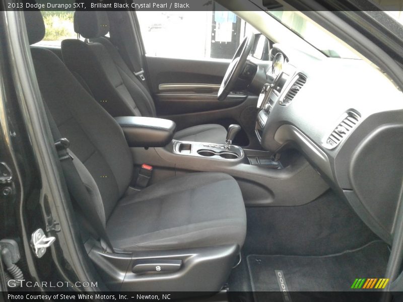 Brilliant Black Crystal Pearl / Black 2013 Dodge Durango SXT