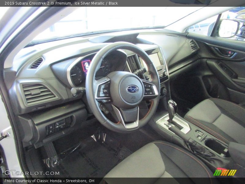 Ice Silver Metallic / Black 2019 Subaru Crosstrek 2.0i Premium