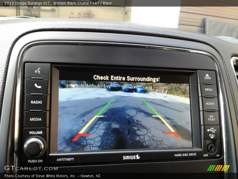 Brilliant Black Crystal Pearl / Black 2013 Dodge Durango SXT