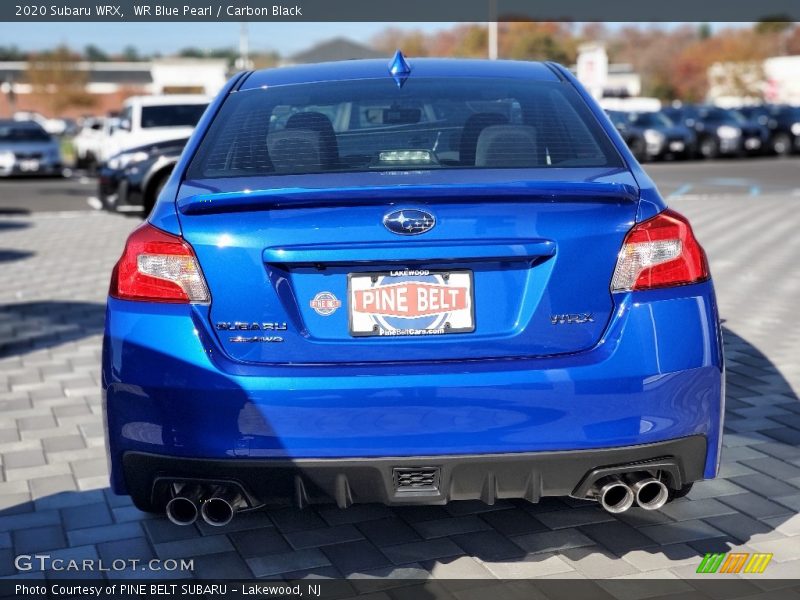 WR Blue Pearl / Carbon Black 2020 Subaru WRX