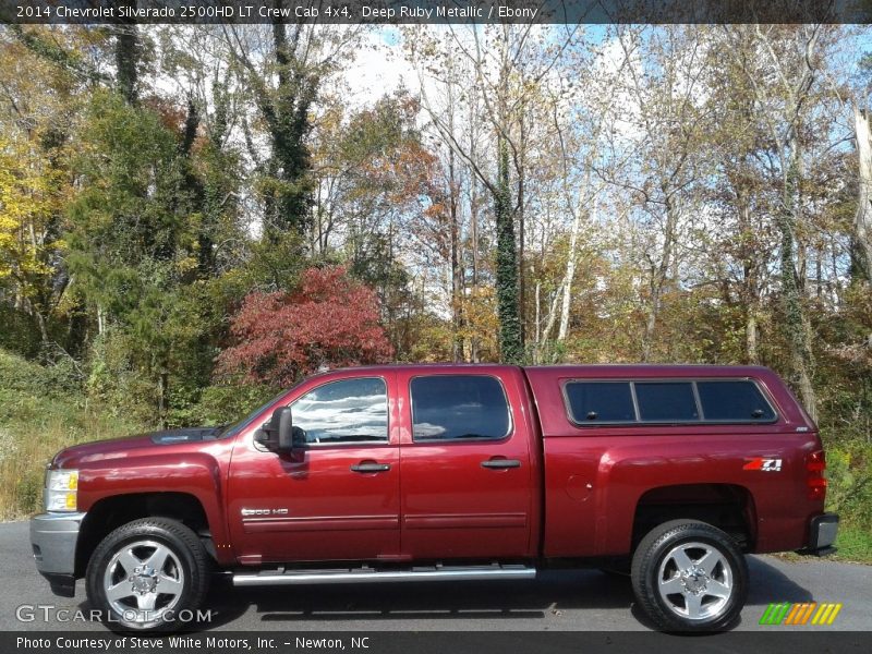 Deep Ruby Metallic / Ebony 2014 Chevrolet Silverado 2500HD LT Crew Cab 4x4