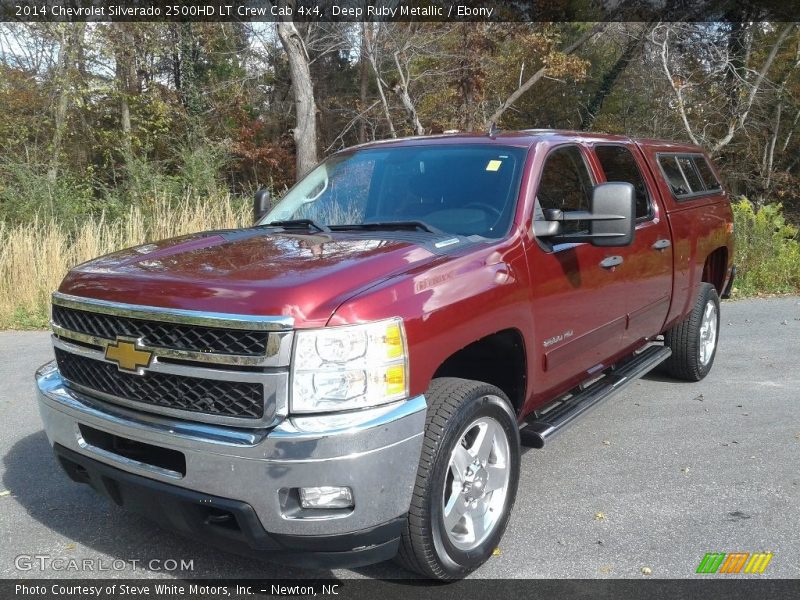 Deep Ruby Metallic / Ebony 2014 Chevrolet Silverado 2500HD LT Crew Cab 4x4