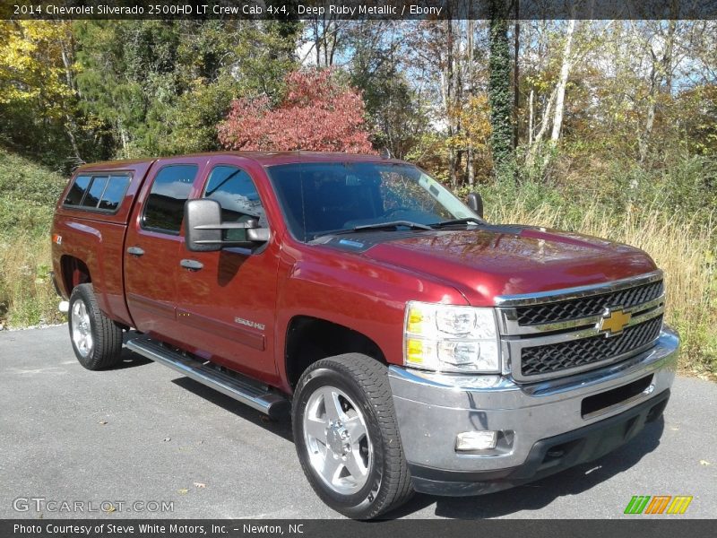 Deep Ruby Metallic / Ebony 2014 Chevrolet Silverado 2500HD LT Crew Cab 4x4