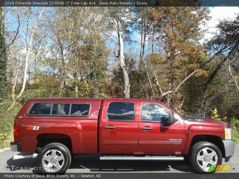 Deep Ruby Metallic / Ebony 2014 Chevrolet Silverado 2500HD LT Crew Cab 4x4