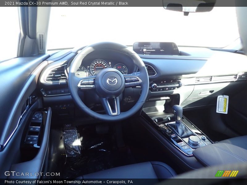 Soul Red Crystal Metallic / Black 2021 Mazda CX-30 Premium AWD