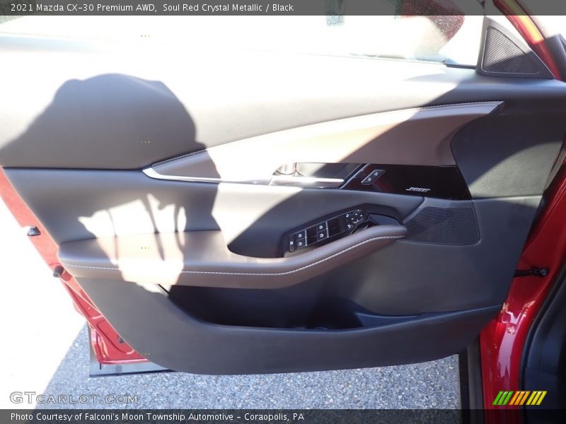 Soul Red Crystal Metallic / Black 2021 Mazda CX-30 Premium AWD