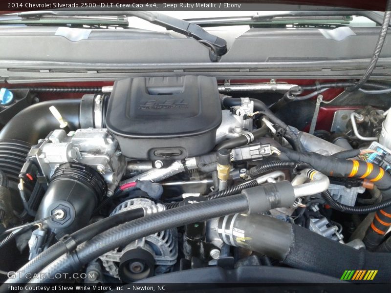 Deep Ruby Metallic / Ebony 2014 Chevrolet Silverado 2500HD LT Crew Cab 4x4