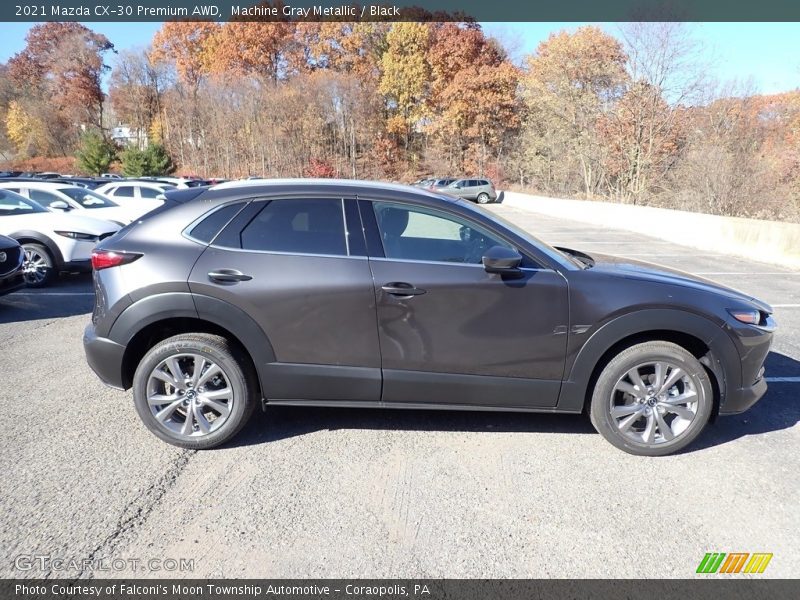 Machine Gray Metallic / Black 2021 Mazda CX-30 Premium AWD