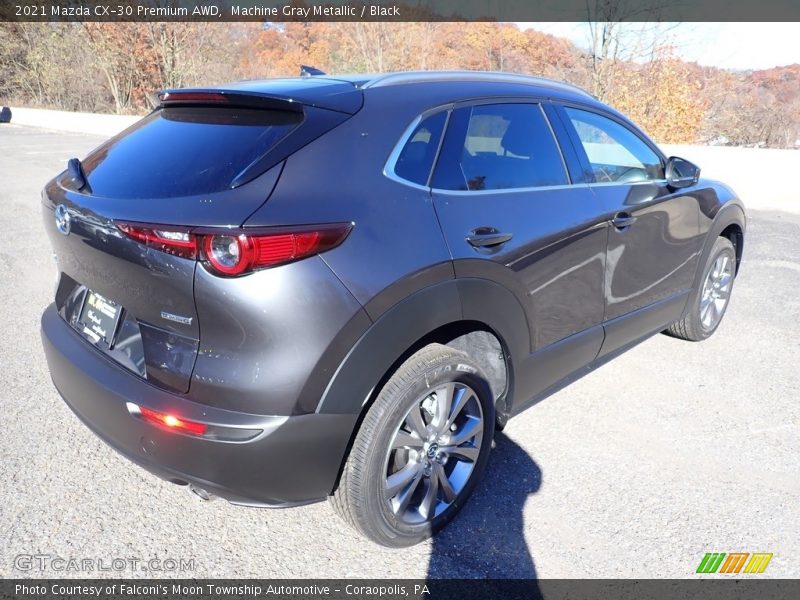 Machine Gray Metallic / Black 2021 Mazda CX-30 Premium AWD