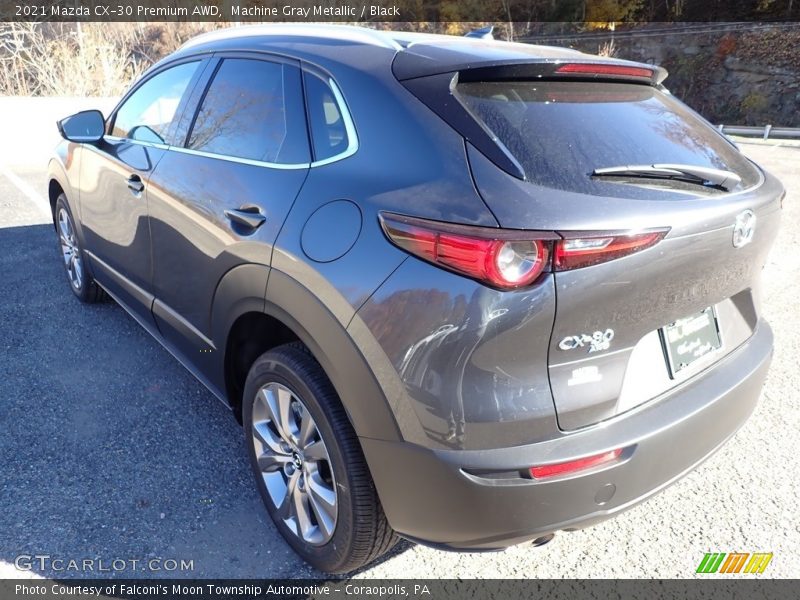 Machine Gray Metallic / Black 2021 Mazda CX-30 Premium AWD