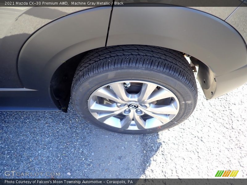 Machine Gray Metallic / Black 2021 Mazda CX-30 Premium AWD