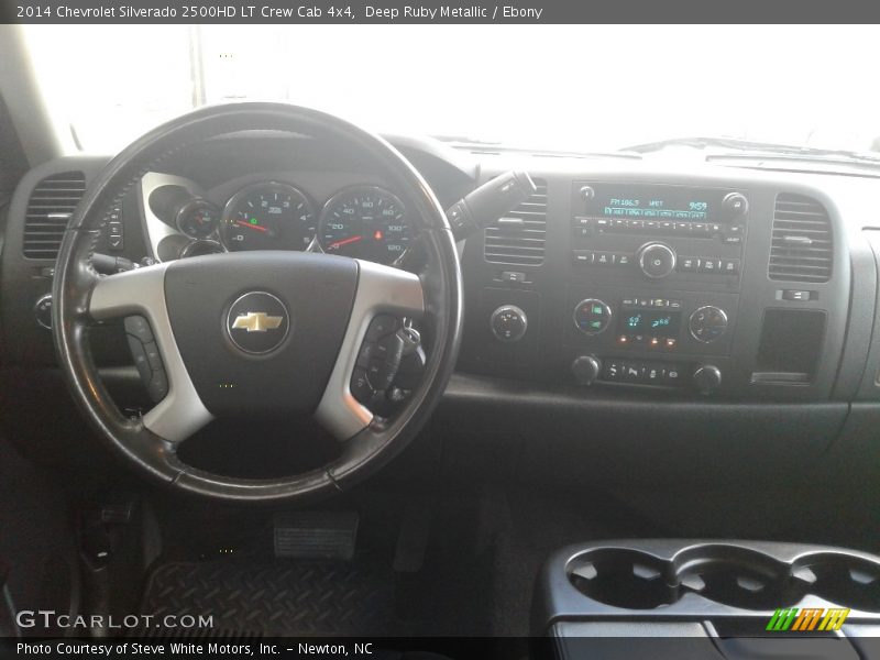 Deep Ruby Metallic / Ebony 2014 Chevrolet Silverado 2500HD LT Crew Cab 4x4