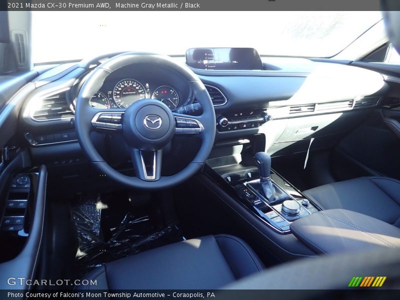 Machine Gray Metallic / Black 2021 Mazda CX-30 Premium AWD