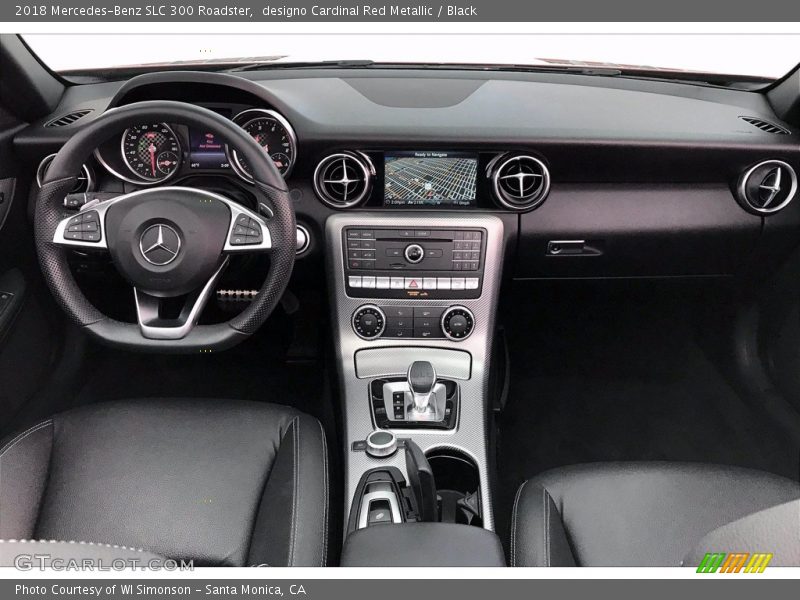 Dashboard of 2018 SLC 300 Roadster