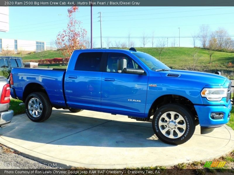 Hydro Blue Pearl / Black/Diesel Gray 2020 Ram 2500 Big Horn Crew Cab 4x4
