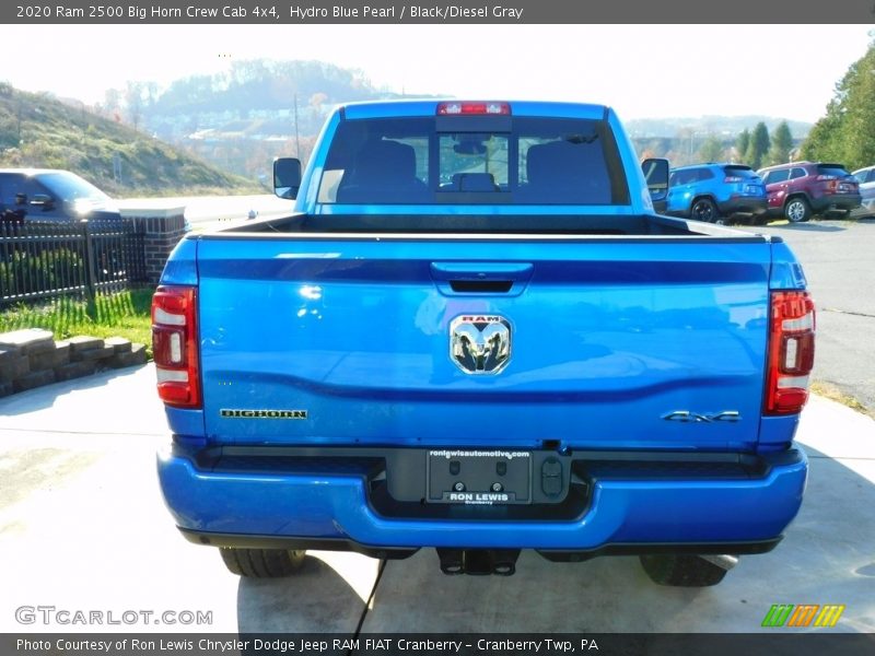 Hydro Blue Pearl / Black/Diesel Gray 2020 Ram 2500 Big Horn Crew Cab 4x4