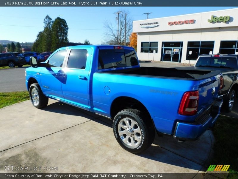 Hydro Blue Pearl / Black/Diesel Gray 2020 Ram 2500 Big Horn Crew Cab 4x4