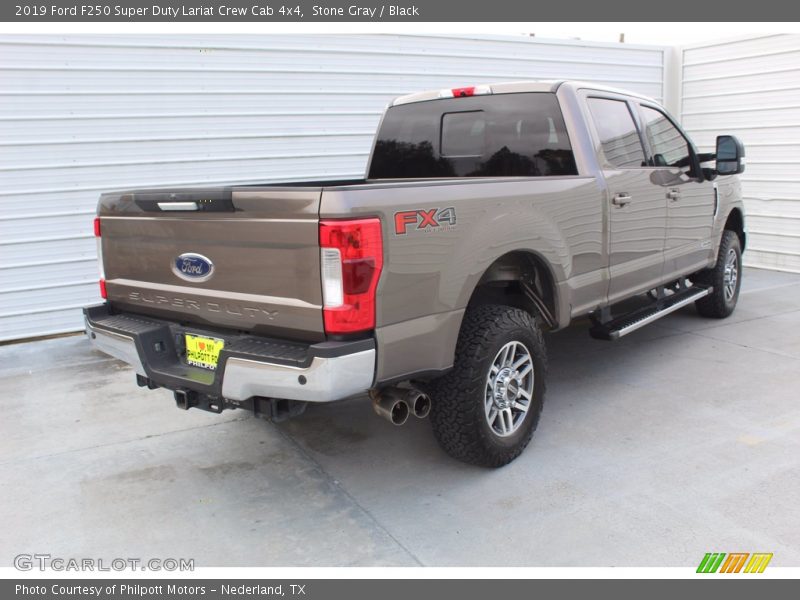 Stone Gray / Black 2019 Ford F250 Super Duty Lariat Crew Cab 4x4