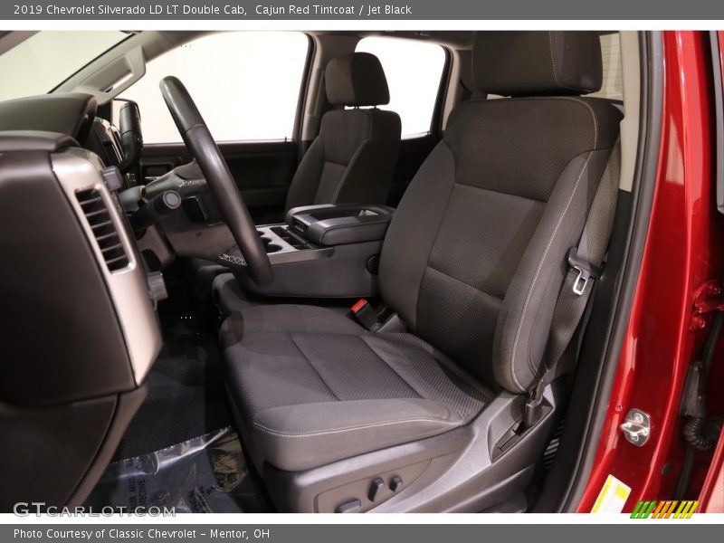 Cajun Red Tintcoat / Jet Black 2019 Chevrolet Silverado LD LT Double Cab