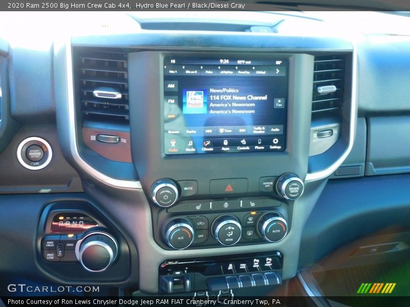Hydro Blue Pearl / Black/Diesel Gray 2020 Ram 2500 Big Horn Crew Cab 4x4