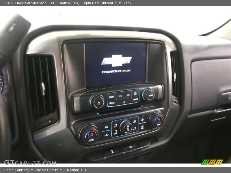 Cajun Red Tintcoat / Jet Black 2019 Chevrolet Silverado LD LT Double Cab