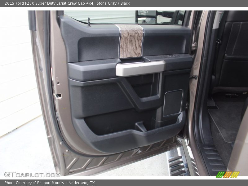 Stone Gray / Black 2019 Ford F250 Super Duty Lariat Crew Cab 4x4