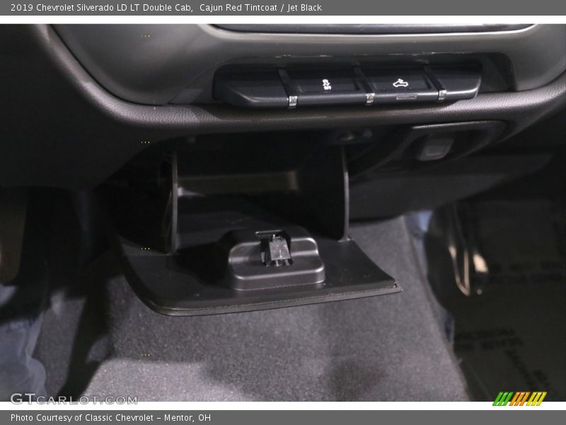 Cajun Red Tintcoat / Jet Black 2019 Chevrolet Silverado LD LT Double Cab