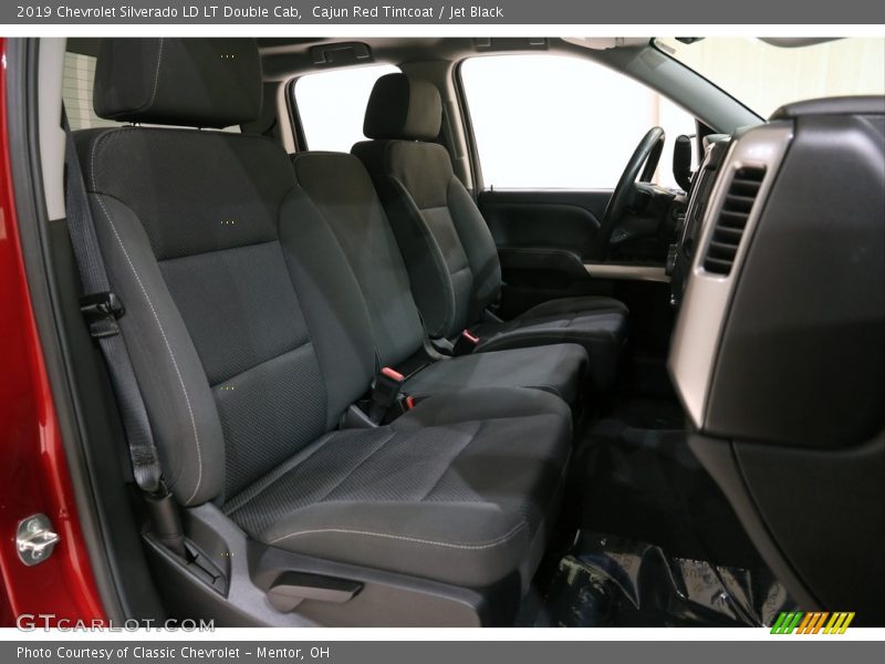 Cajun Red Tintcoat / Jet Black 2019 Chevrolet Silverado LD LT Double Cab