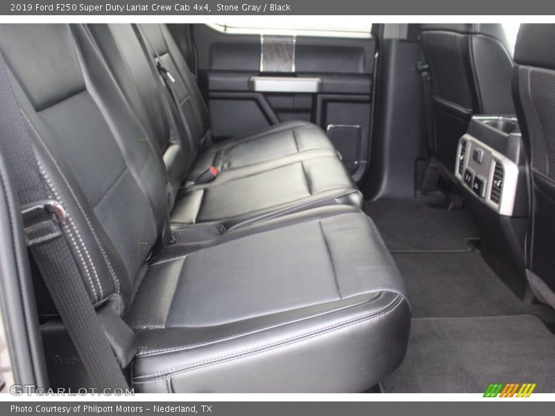 Stone Gray / Black 2019 Ford F250 Super Duty Lariat Crew Cab 4x4
