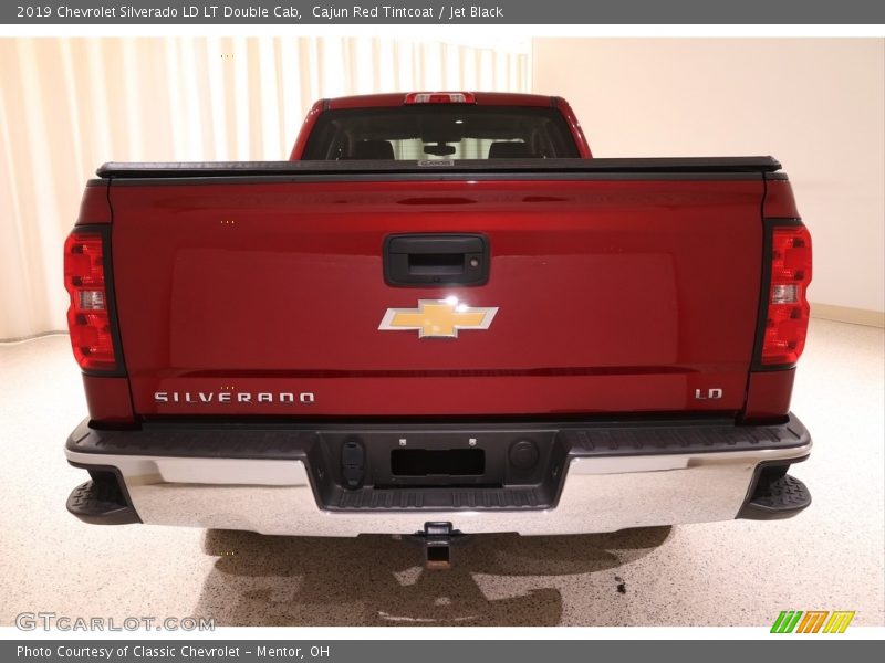 Cajun Red Tintcoat / Jet Black 2019 Chevrolet Silverado LD LT Double Cab